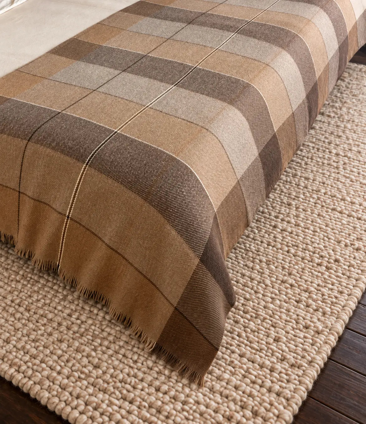 Natural Yak Wool Bed Throws — Hand-loomed to Order