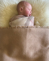 Cashmere Baby Blanket hand-Woven Dew - Cashmere Luxe