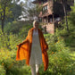 Burnt Bronze Handloom Cashmere Wrap - Luxury Scarf | Cashmere Luxe