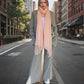 Sunset Blush  Cashmere Wrap | Lightweight Shawl
