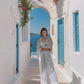 PURE CASHMERE LIGHT GREY WRAP
