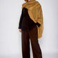TRAVEL WRAP  MUSTARD