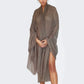 LIGHT WEIGHT CASHMERE WRAP - WARM GREY