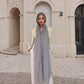 PURE CASHMERE LIGHT GREY WRAP