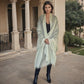 Celadon Pure Cashmere Wrap | Hand-loomed Luxury Scarf