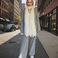 Coconut Milk Cashmere Wrap | Lightweight Shawl