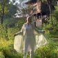 Premium Celadon Pure Cashmere Wrap - Handwoven Himalayan Luxury Scarf