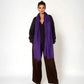 Royal Purple Cashmere scarf
