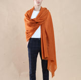 Travel Wrap Rust - Cashmere Luxe