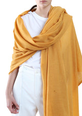 TRAVEL WRAP SUNFLOWER - Cashmere Luxe