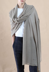 Travel Wrap Taupe - Cashmere Luxe