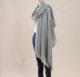 Travel Wrap Taupe - Cashmere Luxe