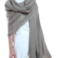 TRAVEL WRAP TAUPE - Cashmere Luxe