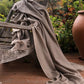 TRAVEL WRAP TAUPE - Cashmere Luxe